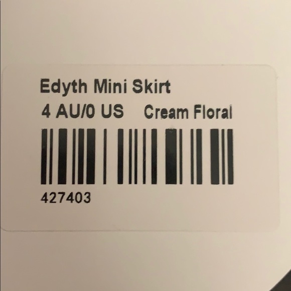 princess polly edyth floral mini skirt - Picture 6 of 6